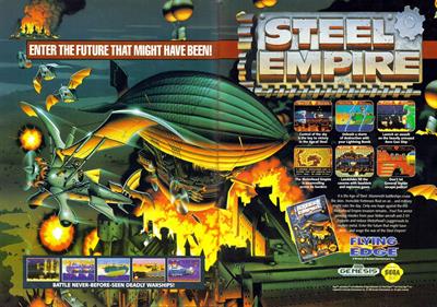 Steel Empire - Advertisement Flyer - Front Image