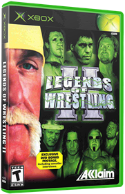 Legends of Wrestling II - Box - 3D Image