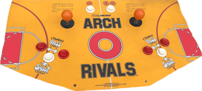 Arch Rivals - Arcade - Control Panel Image
