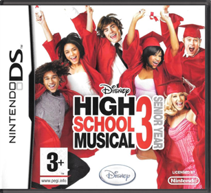 High School Musical 3: Senior Year - Box - Front - Reconstructed Image