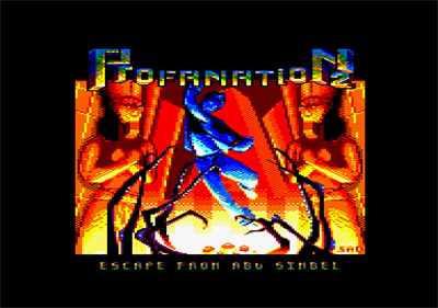 Profanation 2: Escape from Abu Simbel - Screenshot - Game Title Image