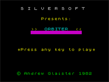 Orbiter - Screenshot - Game Title Image