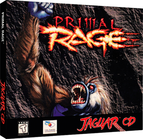 Primal Rage - Box - 3D Image