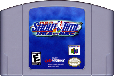 NBA Showtime: NBA on NBC - Cart - Front Image
