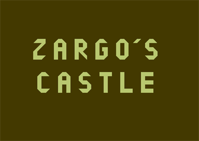 Zargo's Castle - Screenshot - Game Title Image