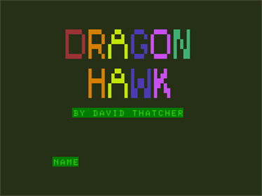 Dragon Hawk - Screenshot - Game Title Image