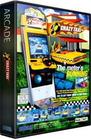 Crazy Taxi - Box - 3D Image