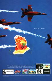Kirby Air Ride - Advertisement Flyer - Front Image