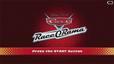 Cars Race-O-Rama - Screenshot - Game Title Image