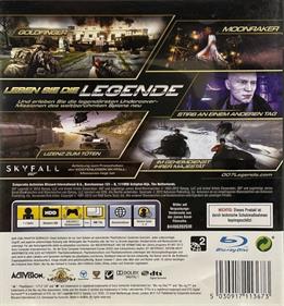 007 Legends - Box - Back Image