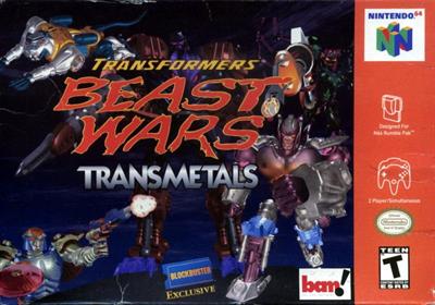 Transformers: Beast Wars Transmetals - Box - Front Image