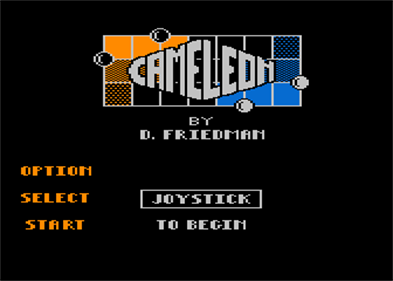Caméléon - Screenshot - Game Title Image