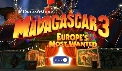 Madagascar 3: The Video Game - Screenshot - Game Title Image