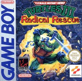 Teenage Mutant Ninja Turtles III: Radical Rescue - Box - Front Image