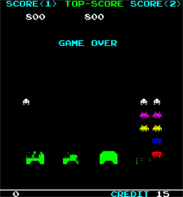 IPM Invader - Screenshot - Game Over Image