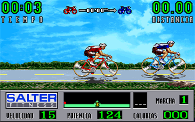 Pro Cycle Tele Cardioline - Screenshot - Gameplay Image