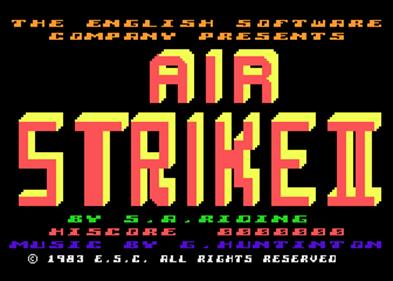 Airstrike 2 - Screenshot - Game Title Image