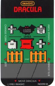 Dracula - Arcade - Controls Information Image