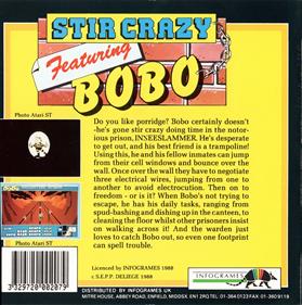 Stir Crazy featuring BoBo - Box - Back Image