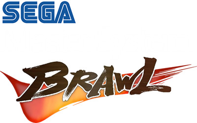 Sega Master System Brawl - Clear Logo Image