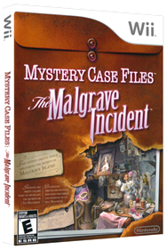 Mystery Case Files: The Malgrave Incident - Box - 3D Image