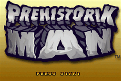 Prehistorik Man - Screenshot - Game Title Image
