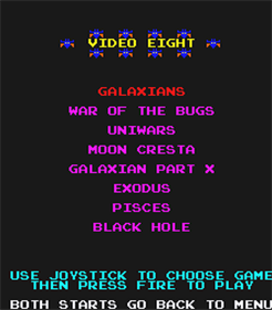 Video Eight - Screenshot - Game Title Image