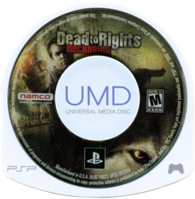 Dead to Rights: Reckoning - Disc Image