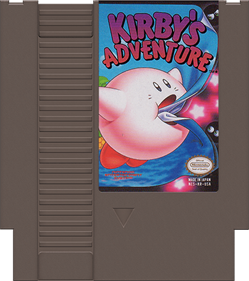 Kirby's Adventure - Cart - Front Image