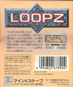 LoopZ - Box - Back Image