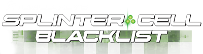 Tom Clancy's Splinter Cell: Blacklist - Clear Logo Image