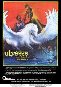 Hi-Res Adventure #4: Ulysses and the Golden Fleece - Advertisement Flyer - Front Image