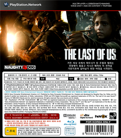 The Last of Us - Box - Back Image