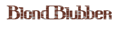 Blond Blubber - Clear Logo Image