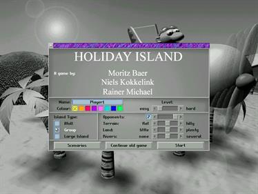 Holiday Island - Screenshot - Game Select Image