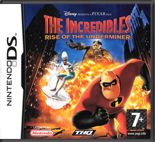 The Incredibles: Rise of the Underminer - Box - Front - Reconstructed Image