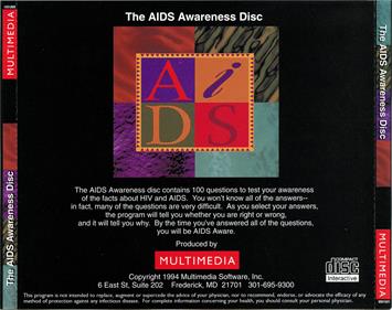 AIDS Awareness - Box - Back Image