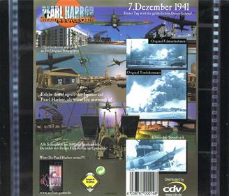 Pearl Harbor: Attack! Attack! - Box - Back Image