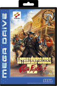 Lethal Enforcers II: Gun Fighters - Box - Front - Reconstructed Image