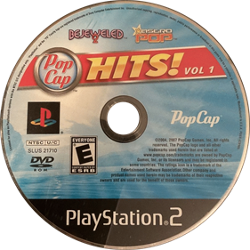 PopCap Hits! Vol. 1 - Disc Image