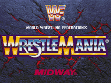 WWF WrestleMania: The Arcade Game - Screenshot - Game Title Image