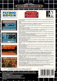 Double Dragon 3: The Arcade Game - Box - Back Image