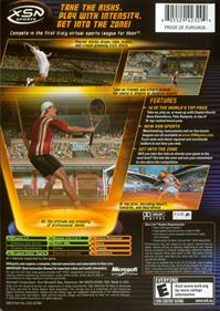 Top Spin - Box - Back Image
