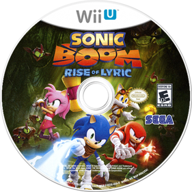 Sonic Boom: Rise of Lyric - Disc Image