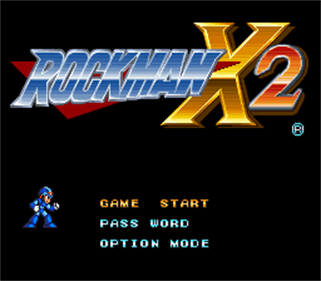 Mega Man X2 - Screenshot - Game Title Image