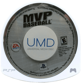 MVP Baseball - Disc Image