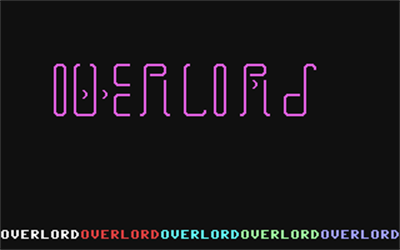 Overlord (Guild Adventure Software) - Screenshot - Game Title Image