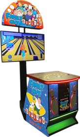 Family Guy Bowling - Arcade - Cabinet Image