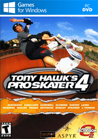 Tony Hawk's Pro Skater 4 - Fanart - Box - Front Image