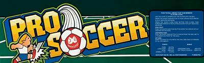 Pro Soccer - Arcade - Marquee Image